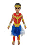 Goddess of War American Comic Superhero Kids Fancy Dress Costume for Girls - Imported